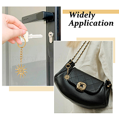 4Pcs 304 Stainless Steel Keychain&nbsp;KEYC-DC00069