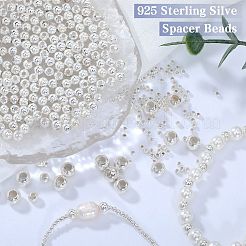 925 Sterling Silver Spacer Beads&nbsp;STER-SZ0001-04