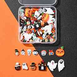 14 Styles Halloween Theme Luminous Resin Decoden Cabochons&nbsp;CRES-FS0001-29