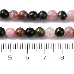 Natural Multicolor Tourmaline Beads Strands&nbsp;G-L608-B01-01