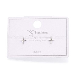 925 Sterling Silver Stud Earrings&nbsp;STER-N016-85P