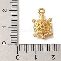 Ion Plating(IP) 304 Stainless Steel Pendant Rhinestone Settings&nbsp;STAS-M075-10G