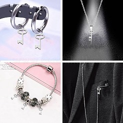 304 Stainless Steel Charms&nbsp;STAS-CJC0008-14P