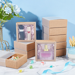 Kraft Paper Storage Gift Drawer Boxes&nbsp;CON-WH0089-37A-01