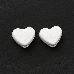 Heart Spray Painted Alloy Beads&nbsp;FIND-G053-01O