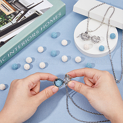 DIY Diffuser Necklace Making Kits&nbsp;DIY-FH0007-95