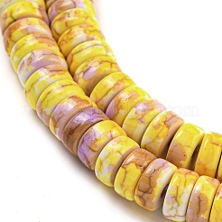 Baking Paint Synthetic Turquoise Beads Strands&nbsp;G-H060-02B-10