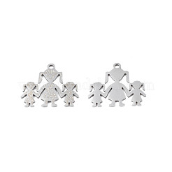 Non-Tarnish 201 Stainless Steel Pendants&nbsp;STAS-N091-149P