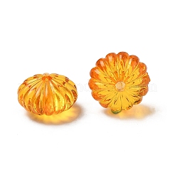 Autumn Theme Transparent Acrylic Beads&nbsp;X-PL712Y-5