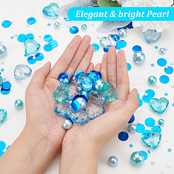 Round Plastic Imitation Pearl Beads&nbsp;DIY-BC0006-97