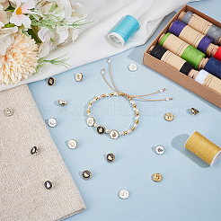 64Pcs 4 Styles Alloy Buttons&nbsp;FIND-OC0013-16