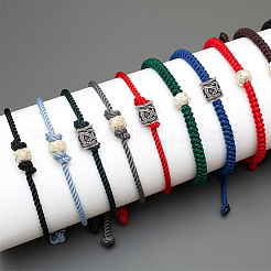 10Pcs Tibetan Style Alloy Dreadlocks Braiding Beads&nbsp;OHAR-DC0001-06B