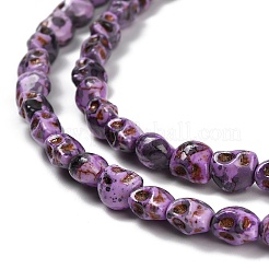Synthetic Turquoise Beads Strands&nbsp;TURQ-F019-02E