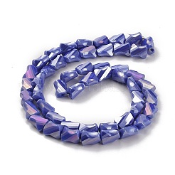 Electroplated Glass Beads Strands&nbsp;GLAA-G092-A-06