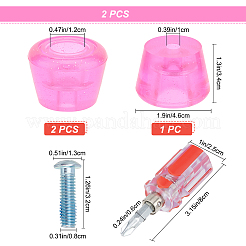 Roller Skate Toe Stops&nbsp;AJEW-GF0004-34B