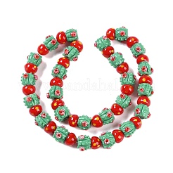 Handmade Lampwork Beads Strands&nbsp;LAMP-P066-02