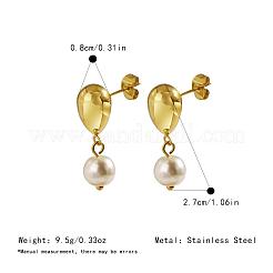 304 Stainless Steel Stud Earrings for Women&nbsp;XJ7158-1