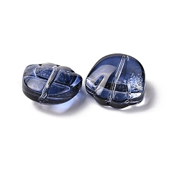 Transparent Spray Painted Glass Beads&nbsp;GLAA-I050-12A