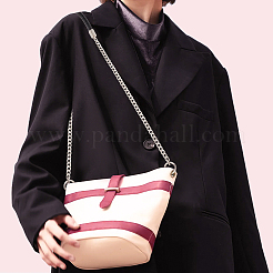 PU Leather Braided Rope Shoulder Strap&nbsp;FIND-WH0152-160
