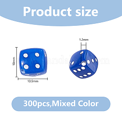 300Pcs Acrylic Beads&nbsp;OACR-DC0001-56