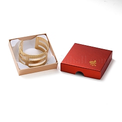 Rose Flower Print Paper Single Bangle Gift Storage Boxes&nbsp;CON-H022-01