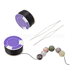 2 Rolls Special Coated Polyester Beading Threads&nbsp;OCOR-NB0002-06B