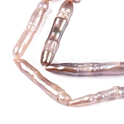 Natural Baroque Pearl Keshi Pearl Beads Strands&nbsp;PEAR-N021-15-02