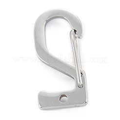 Non-Tarnish 304 Stainless Steel Keychain Clasp Findings&nbsp;STAS-C024-24P
