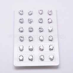 Cubic Zirconia Ear Studs&nbsp;STAS-E051-1A