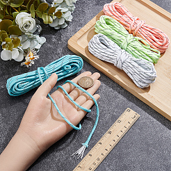 20M 4 Colors Luminous Glow in the Dark Polyester Cord&nbsp;AJEW-SP0004-85