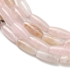 Natural Pink Morganite Beads Strands&nbsp;G-H335-A01-4x10mm