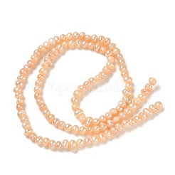 Natural Cultured Freshwater Pearl Beads Strands&nbsp;PA-CBAC463-30