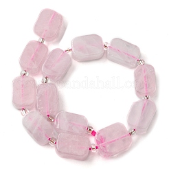 Natural Madagascar Rose Quartz Beads Strands&nbsp;G-C098-A15-01