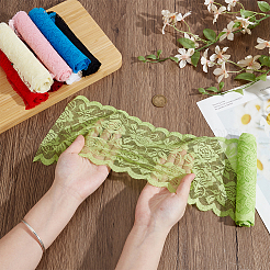 16 Yards 8 Colors Nylon Lace Trim&nbsp;OCOR-NB0002-67