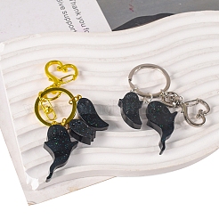 Ghost Pendant Earrings Keychain Halloween Series Pendant Silicone Mold&nbsp;PW-WG6422D-01