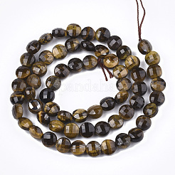 Natural Tiger Eye Beads Strands&nbsp;G-T108-44