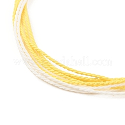 Waxed Polyester Multi-strand Bracelet&nbsp;BJEW-JB07892-02