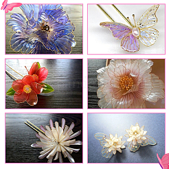 70Pcs 7 Styles Iron Open Back Bezel&nbsp;FIND-SC0019-88
