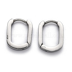 Tarnish Resistant 304 Stainless Steel Huggie Hoop Earrings&nbsp;LS-STAS-H156-11B-P