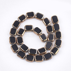 Electroplate Glass Beads Strands&nbsp;EGLA-S188-10A