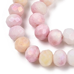 Ombre Effect Dyed Glass Beads Strands&nbsp;X-GLAA-C023-02-A01