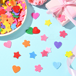 300Pcs 3 Styles Felt Accessories&nbsp;DIY-SC0031-14