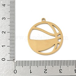 304 Stainless Steel Pendants&nbsp;LS-STAS-F326-05G