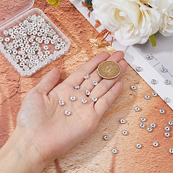 200Pcs Brass Rhinestone Spacer Beads&nbsp;RB-DC0001-07