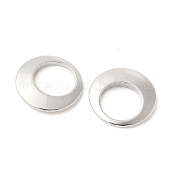 SHEGRACE Brass Flat Round Charms&nbsp;XGR0119P-108P