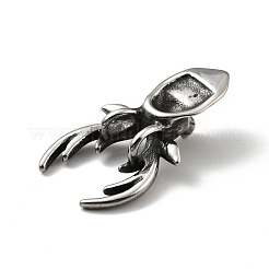 304 Stainless Steel Pendants&nbsp;STAS-E058-02AS