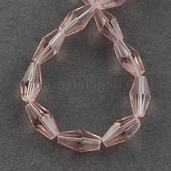 Glass Beads Strands&nbsp;GLAA-R026-8x4mm-M