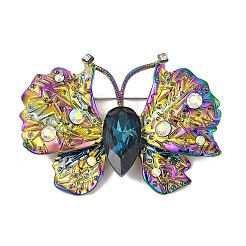 Alloy Rhinestone Brooches&nbsp;JEWB-M046-21A