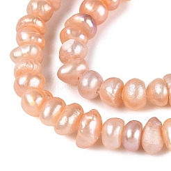 Natural Cultured Freshwater Pearl Beads Strand&nbsp;PEAR-N015-04C-01B