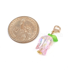 Tulip Acrylic Pendant Decorations&nbsp;HJEW-JM03082-01